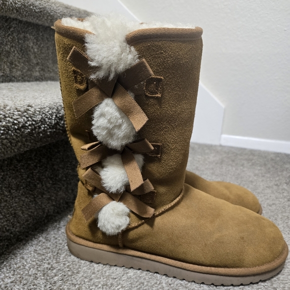 Koolaburra Shoes - Ugg Koolaburra Tan Victoria Boot